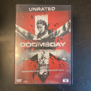 Doomsday DVD (VG+/M-) -toiminta-