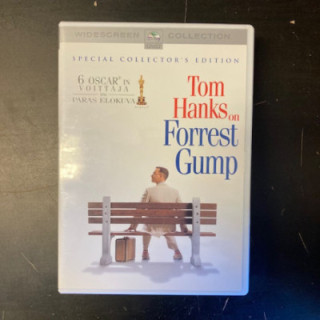 Forrest Gump (collector's edition) 2DVD (M-/M-) -draama/komedia-