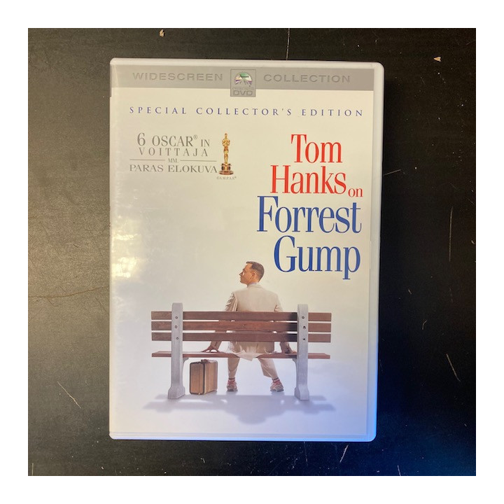 Forrest Gump (collector's edition) 2DVD (M-/M-) -draama/komedia-