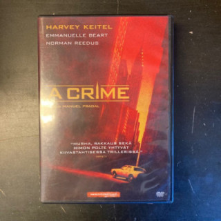 Crime DVD (VG+/M-) -jännitys-