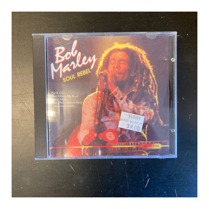 Bob Marley - Soul Rebel CD (VG+/VG+) -reggae-