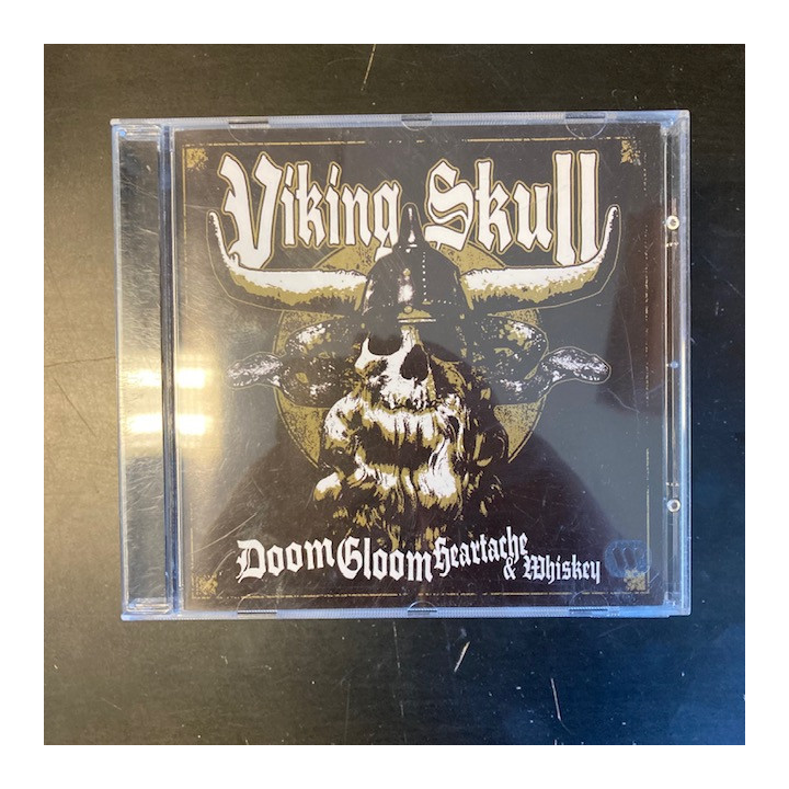 Viking Skull - Doom Gloom Heartache & Whiskey CD (VG/M-) -hard rock-
