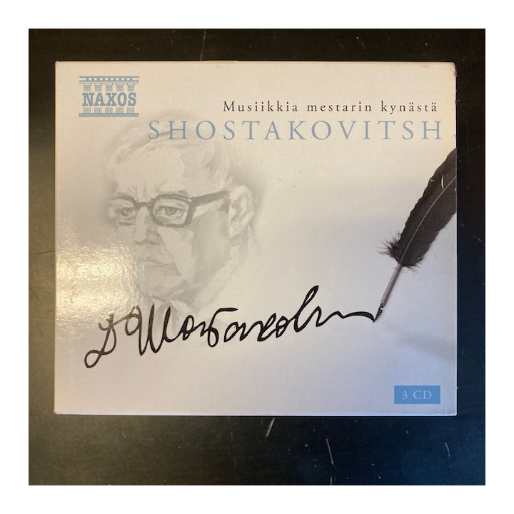 Shostakovich - Musiikkia mestarin kynästä 3CD (M-/M-) -klassinen-