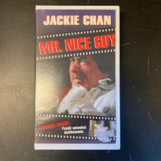 Mr. Nice Guy VHS (VG+/M-) -toiminta/komedia-