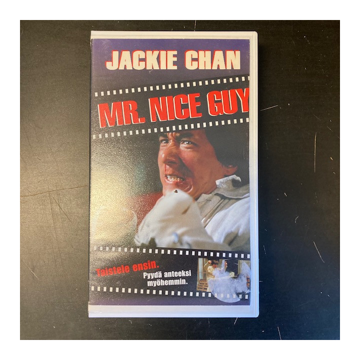 Mr. Nice Guy VHS (VG+/M-) -toiminta/komedia-