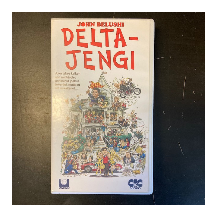 Delta-jengi VHS (VG+/M-) -komedia-