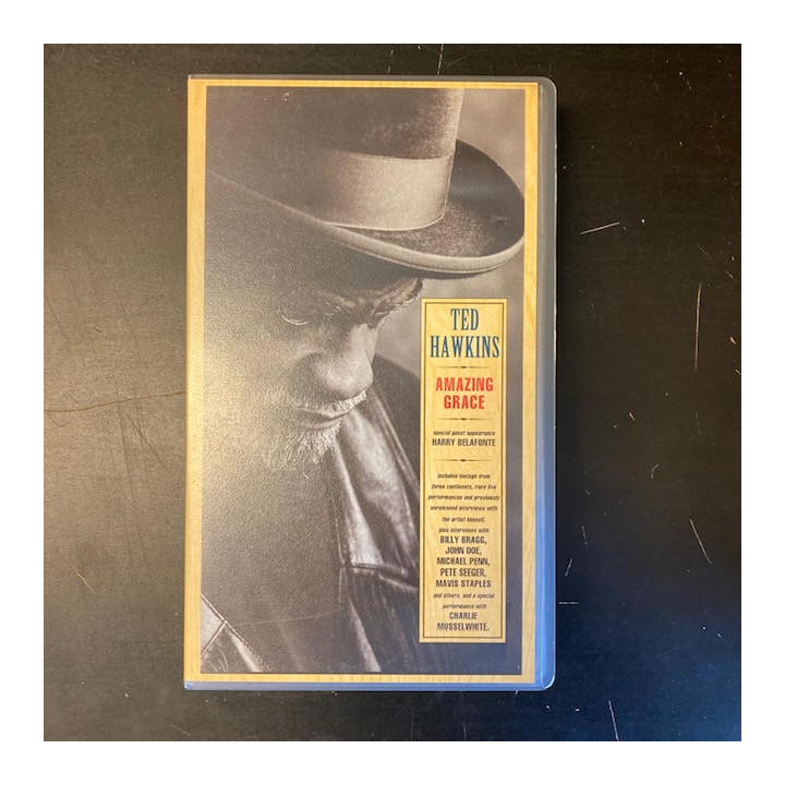 Ted Hawkins - Amazing Grace VHS (VG+/M-) -blues-