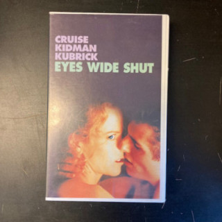 Eyes Wide Shut VHS (VG+/VG+) -jännitys/draama-
