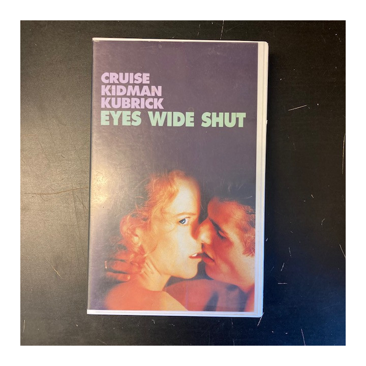 Eyes Wide Shut VHS (VG+/VG+) -jännitys/draama-