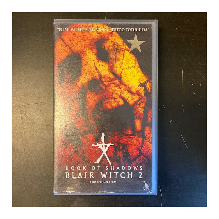 Blair Witch 2 - Book Of Shadows VHS (VG+/VG+) -kauhu-