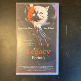 Legacy - perintö VHS (VG+/M-) -kauhu-