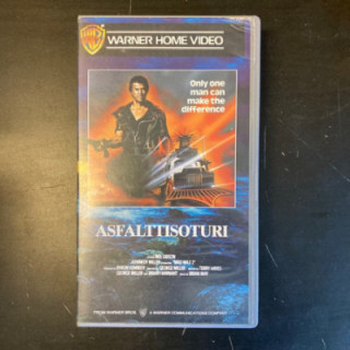 Mad Max 2 - Asfalttisoturi VHS (VG+/VG+) -toiminta-