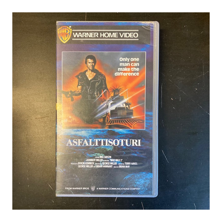 Mad Max 2 - Asfalttisoturi VHS (VG+/VG+) -toiminta-