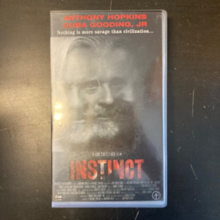 Instinct VHS (VG+/M-) -draama/jännitys-