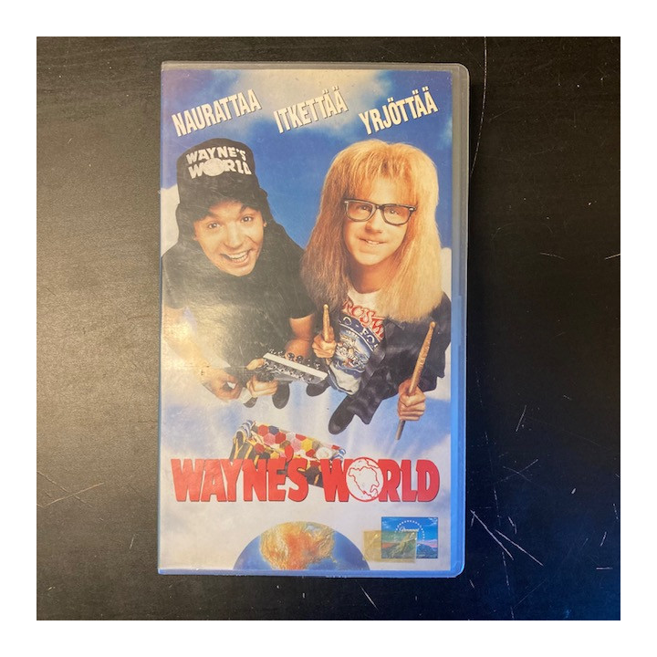 Wayne's World VHS (VG+/VG+) -komedia-