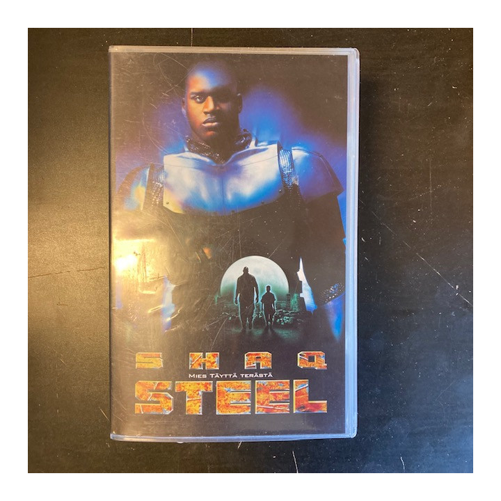 Steel - mies täyttä terästä VHS (VG+/M-) -toiminta-