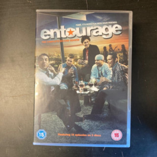 Entourage - Kausi 2 3DVD (VG+/M-) -tv-sarja-