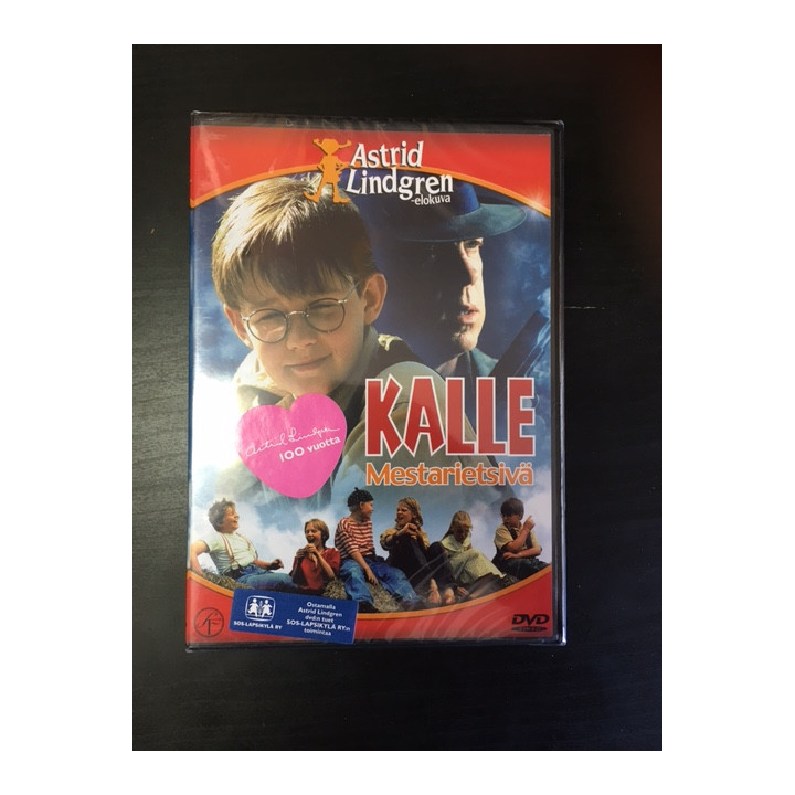 Kalle mestarietsivä DVD (M-/M-) -lastenelokuva-