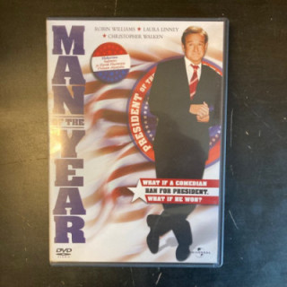Man Of The Year DVD (M-/M-) -komedia-