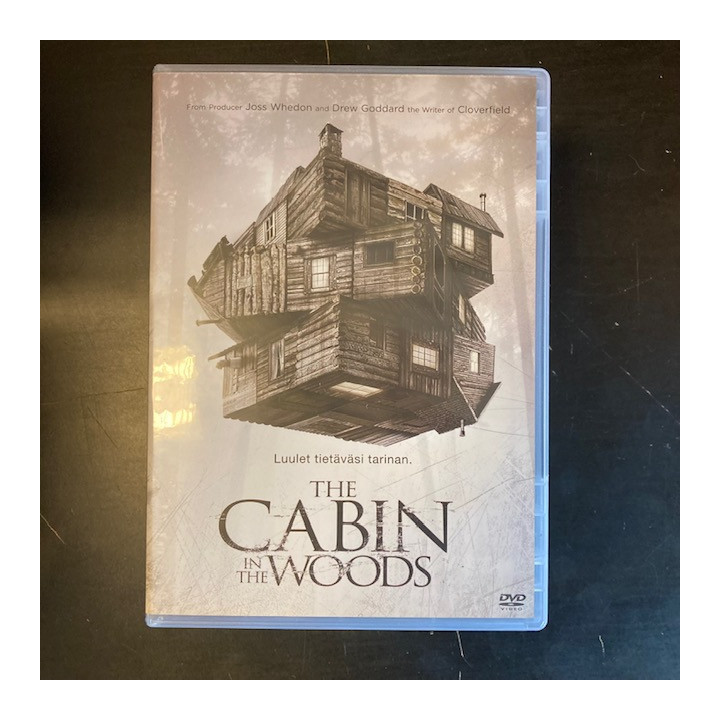Cabin In The Woods DVD (VG/M-) -kauhu-