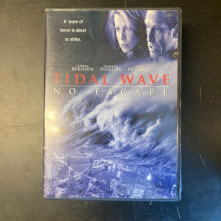 Tidal Wave - No Escape DVD (VG+/VG+) -toiminta/jännitys- (R1 NTSC/ei suomenkielistä tekstitystä)