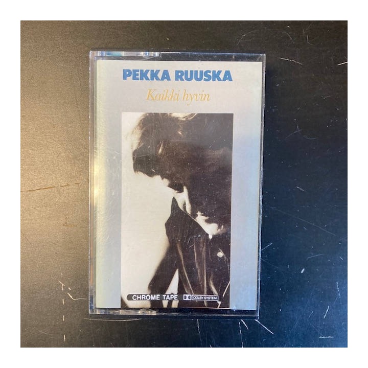 Pekka Ruuska - Kaikki hyvin C-kasetti (VG+/M-) -pop rock-
