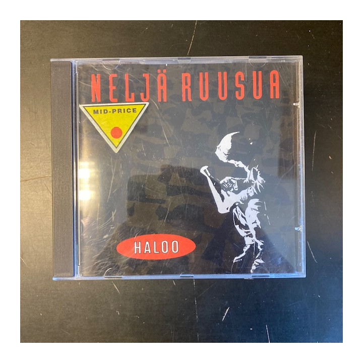 Neljä Ruusua - Haloo CD (VG+/VG+) -pop rock-
