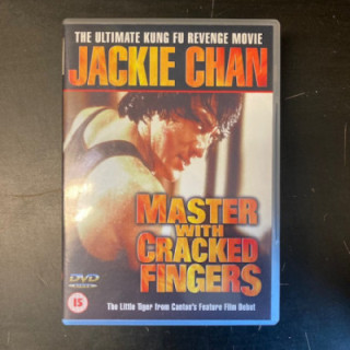 Master With Cracked Fingers DVD (VG+/M-) -toiminta/komedia- (ei suomenkielistä tekstitystä/englanninkielinen)