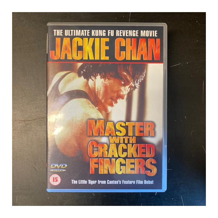 Master With Cracked Fingers DVD (VG+/M-) -toiminta/komedia- (ei suomenkielistä tekstitystä/englanninkielinen)