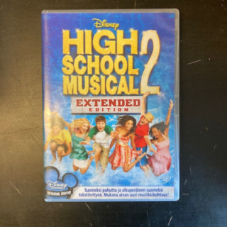High School Musical 2 (extended edition) DVD (VG+/M-) -komedia/draama-