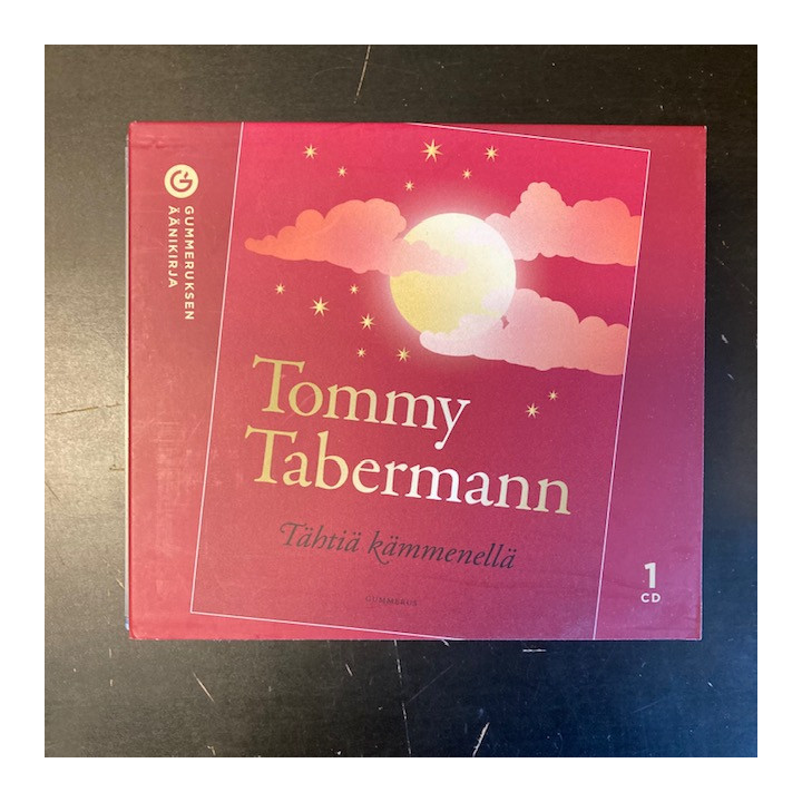 Tommy Tabermann - Tähtiä kämmenellä ÄÄNIKIRJA (VG+/M-)
