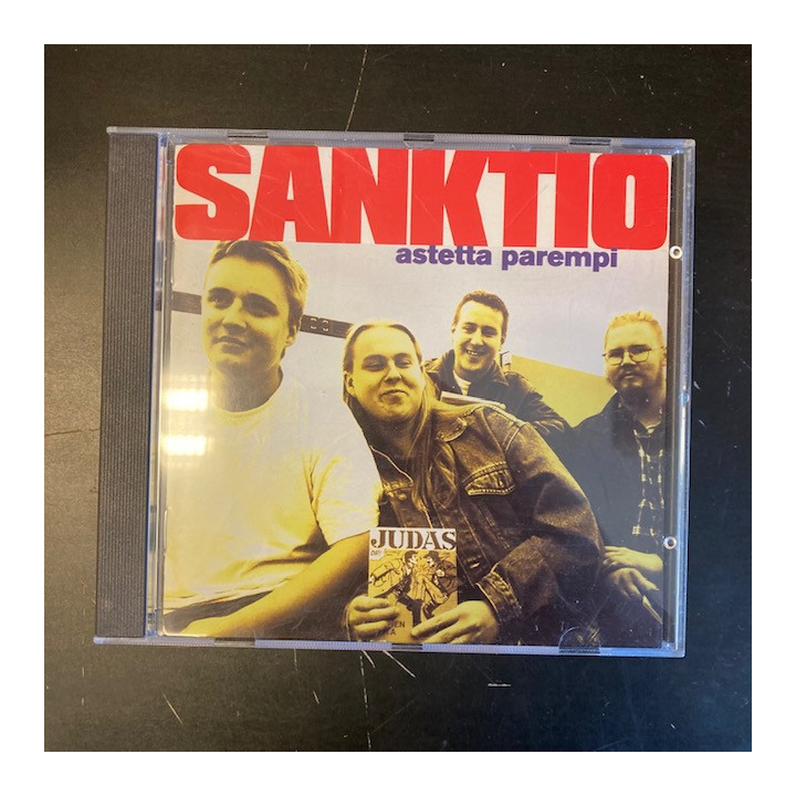 Sanktio - Astetta parempi CD (VG+/M-) -punk rock-