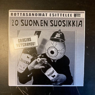 V/A - Rottasanomat esittelee 20 Suomen suosikkia CD (VG+/M-)