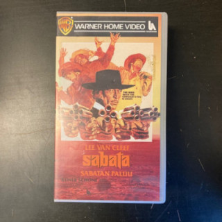 Sabatan paluu VHS (VG+/M-) -western-