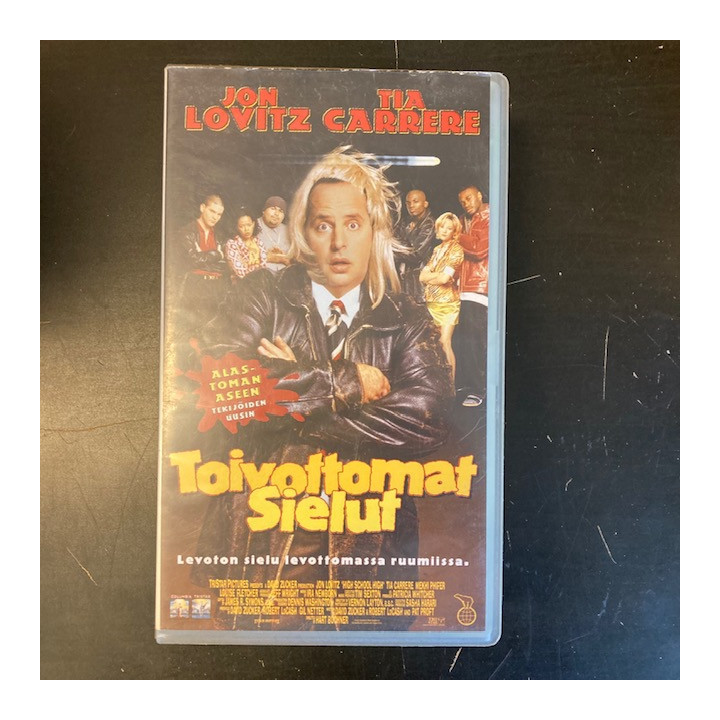 Toivottomat sielut VHS (VG+/VG+) -komedia-