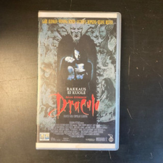 Bram Stokerin Dracula VHS (VG+/M-) -kauhu/draama-