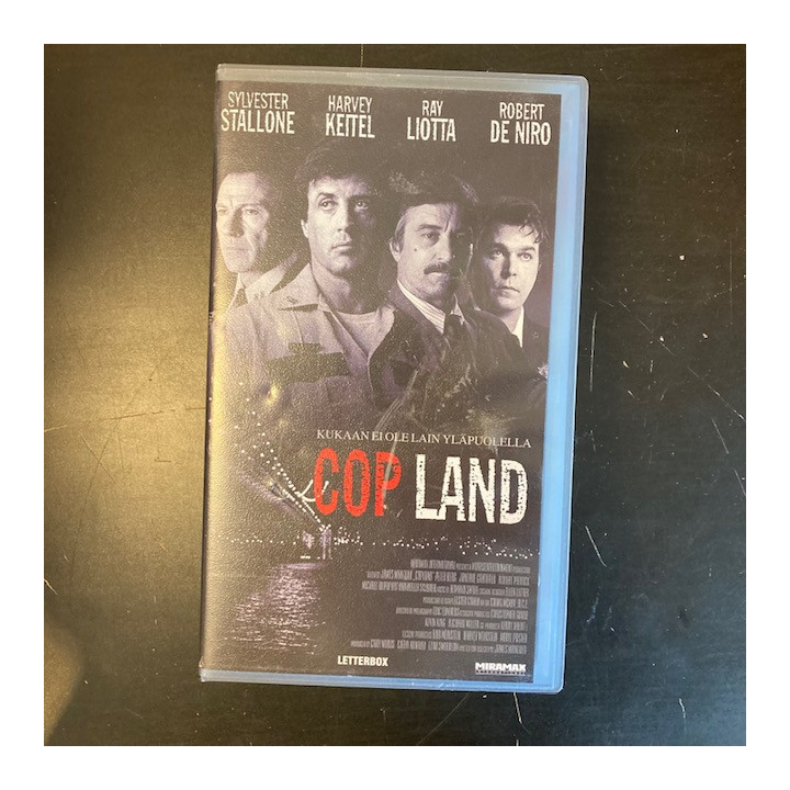 Cop Land VHS (VG+/M-) -jännitys/draama-