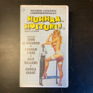 Huhhaa, hoituri! VHS (VG+/VG+) -komedia-