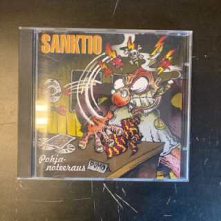 Sanktio - Pohjanoteeraus CD (VG/M-) -punk rock-