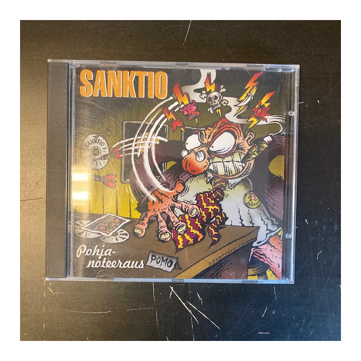 Sanktio - Pohjanoteeraus CD (VG/M-) -punk rock-