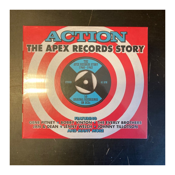 V/A - Action (The Apex Records Story) 2CD (avaamaton)