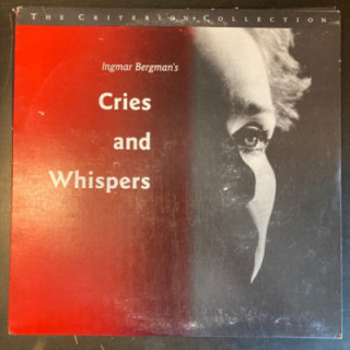 Cries And Whispers (criterion collection) LaserDisc (VG+/VG) -draama-