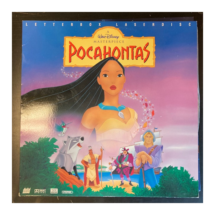 Pocahontas LaserDisc (VG+/VG+) -animaatio-