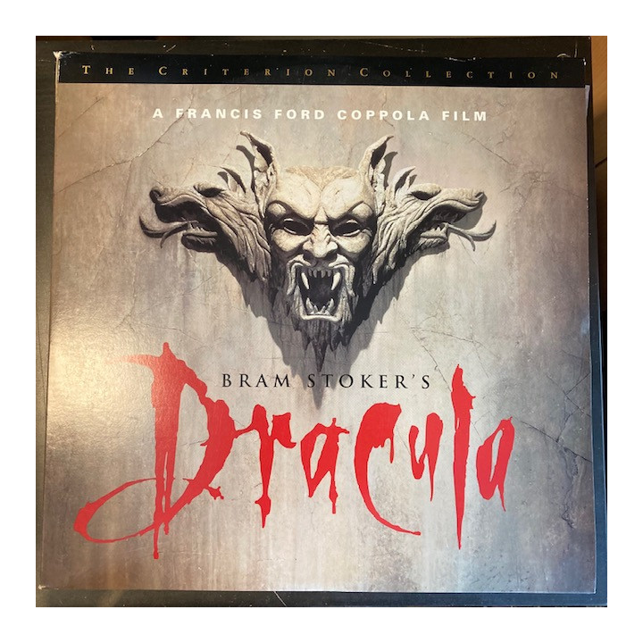 Bram Stoker's Dracula (criterion collection) LaserDisc (VG+-M-/VG+) -kauhu/draama-