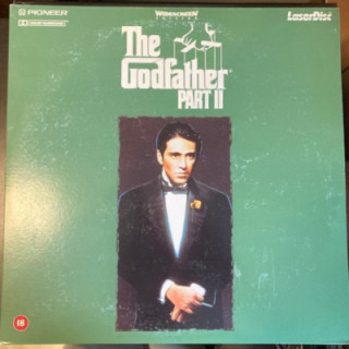 Godfather Part II LaserDisc (VG+/VG) -draama-