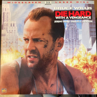 Die Hard - With A Vengeance LaserDisc (VG-VG+/VG+) -toiminta-