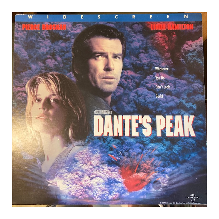 Dante's Peak LaserDisc (VG/VG+) -seikkailu-