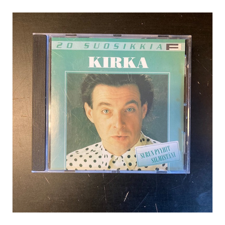 Kirka - 20 suosikkia CD (VG+/VG+) -pop rock-