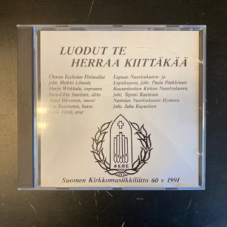 Chorus Ecclesiae Finlandiae - Luodut te Herraa kiittäkää CD (M-/VG+) -gospel-