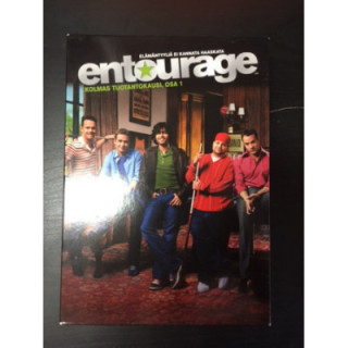 Entourage - Kausi 3 osa 1 3DVD (M-/M-) -tv-sarja-